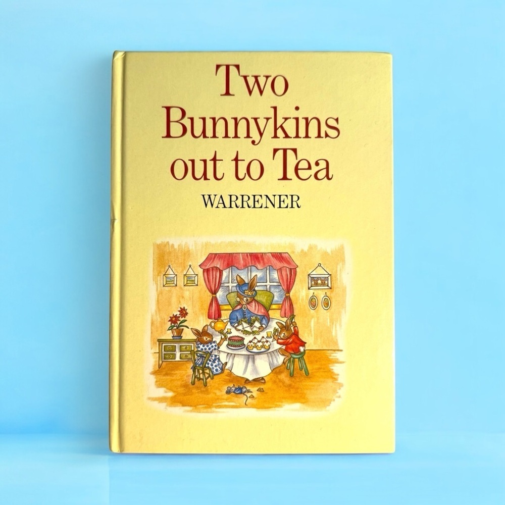 VTG Bunnykins Out To Tea Children’s Book by Warrener 1984 Great Britain